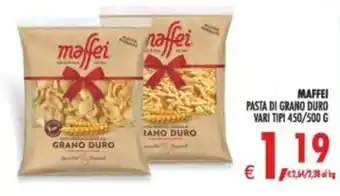 Deco Supermercati MAFFEI PASTA DI GRANO DURO offerta