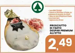 Interspar PROSCIUTTO DI FAETO DESPAR PREMIUM offerta