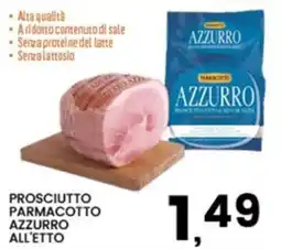 Interspar Prosciutto Parmacotto Azzurro offerta