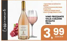 Interspar Vino frizzante Villa Cialdini Rosato offerta