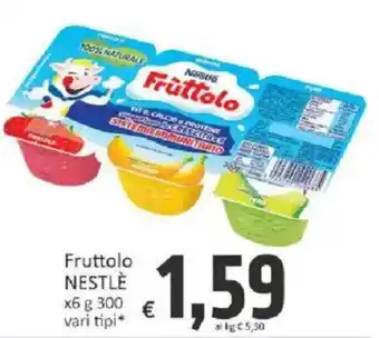 Paghi Poco Fruttolo NESTLÈ offerta