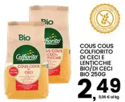 Interspar Cous Cous Colfiorito di Ceci e Lenticchie Bio/di Ceci Bio offerta