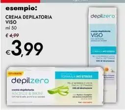 Bennet depilzero crema depilatoria ASCELLE & BIKINI offerta