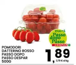 Interspar Pomodori Datterino Rosso Passo dopo Passo offerta