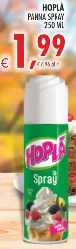 Deco Supermercati HOPLÀ Panna Spray offerta