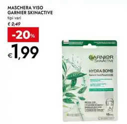 Bennet MASCHERA VISO GARNIER SKINACTIVE offerta
