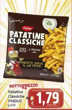 Paghi Poco Patatine Classiche Findus offerta
