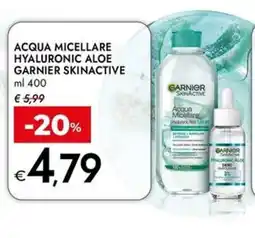 Bennet Acqua Micellare Hyaluronic Aloe Garnier Skinactive offerta