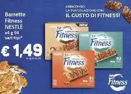 Paghi Poco Barrette Fitness NESTLÈ offerta