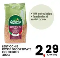 Interspar Lenticchie Rosse Decorticate Colfiorito offerta