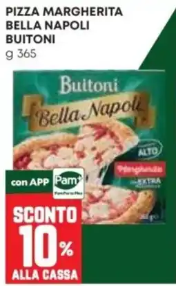 Pam Pizza Margherita Bella Napoli Buitoni offerta