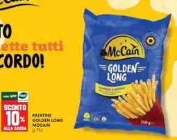 Pam Patatine Golden Long McCain offerta