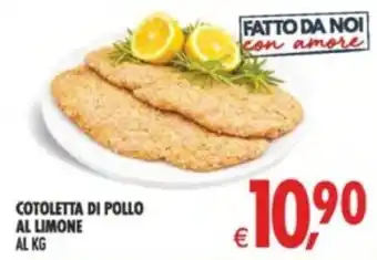 Deco Supermercati COTOLETTA DI POLLO AL LIMONE offerta