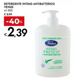 Bennet Detergente Intimo Antibatterico Venus offerta