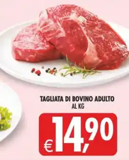 Deco Supermercati Tagliata di bovino adulto offerta