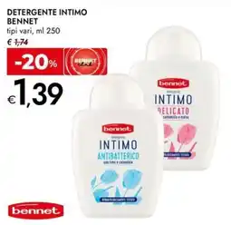 Bennet Detergente Intimo Bennet offerta