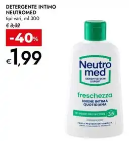 Bennet Detergente Intimo Neutromed offerta