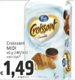 Paghi Poco Croissant MIDI offerta