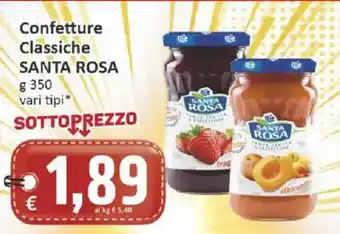 Paghi Poco Confettura Classiche SANTA ROSA offerta