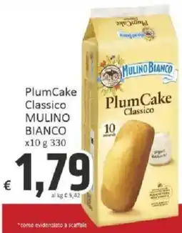 Paghi Poco PlumCake Classico MULINO BIANCO offerta