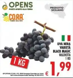 Deco Supermercati CORA UVA NERA offerta