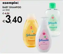 Bennet Baby Shampoo Johnson's offerta