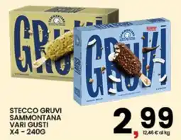 Interspar Stecco Gruvi Sammontana offerta
