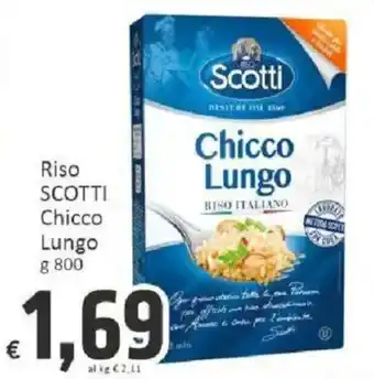Paghi Poco Riso SCOTTI Chicco Lungo offerta