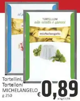 Paghi Poco Tortellini MICHELANGELO offerta