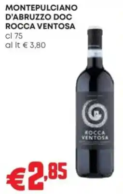 Pam Montepulciano d'Abruzzo DOC Rocca Ventosa offerta