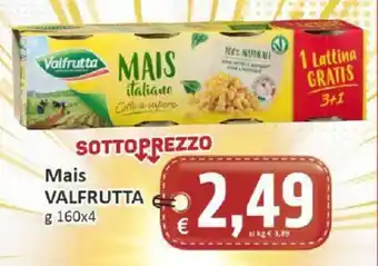 Paghi Poco Mais italiano VALFRUTTA offerta
