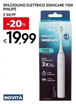 Bennet Spazzolino elettrico sonicare 1100 Philips offerta