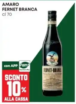 Pam Amaro fernet branca offerta