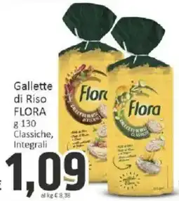 Paghi Poco Gallette di Riso FLORA offerta