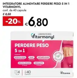 Bennet Integratore alimentare perdere peso 5 in 1 Vitarmonyl offerta