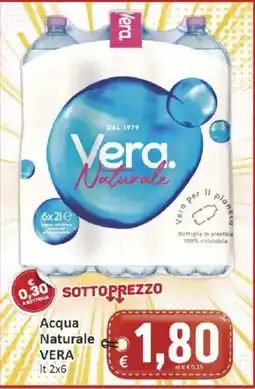 Paghi Poco Acqua Naturale VERA offerta