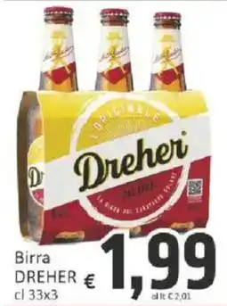 Paghi Poco Birra DREHER offerta
