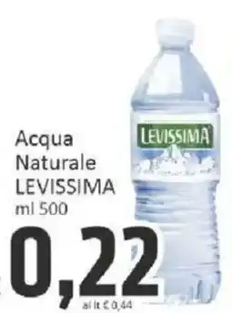 Paghi Poco Acqua Naturale LEVISSIMA offerta