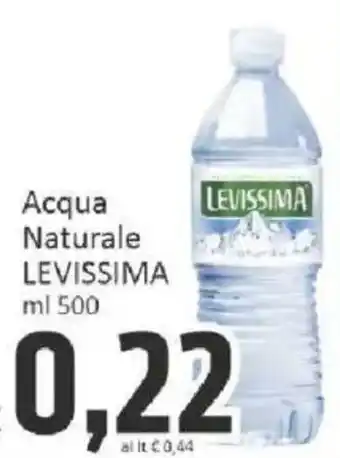 Paghi Poco Acqua Naturale LEVISSIMA offerta