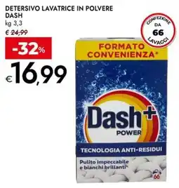 Bennet Detersivo lavatrice in polvere Dash offerta