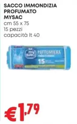 Pam Sacco immondizia profumato MYSAC offerta