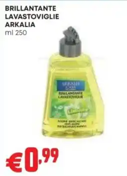 Pam Brillantante lavastoviglie Arkalia offerta