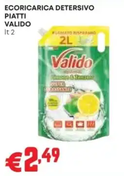 Pam Ecocarica Detersivo Piatti Valido offerta