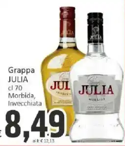 Paghi Poco Grappa JULIA offerta