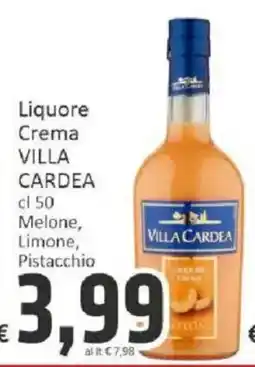 Paghi Poco Liquore Crema VILLA CARDEA offerta