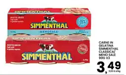 Interspar CARNE IN GELATINA SIMMENTHAL CLASSICA/ MENO SALE offerta