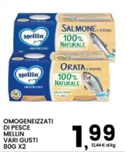Interspar OMOGENEIZZATI DI PESCE MELLIN offerta