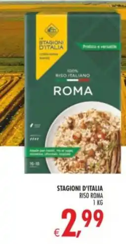 Deco Supermercati STAGIONI D'ITALIA RISO ROMA offerta