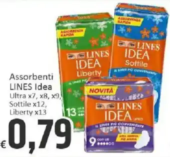 Paghi Poco Assorbenti LINES Idea offerta