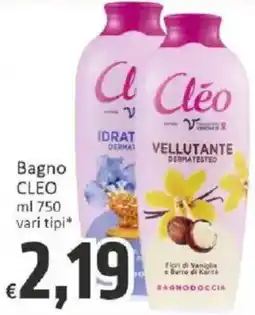 Paghi Poco Bagno CLEO offerta